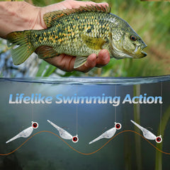 Crappie and panfish soft plastics by Bombite - image 3