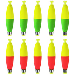 Bombite weighted bobbers set in 2 inch cigar shape