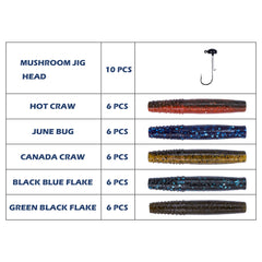 TRD worms for Ned Rig in water