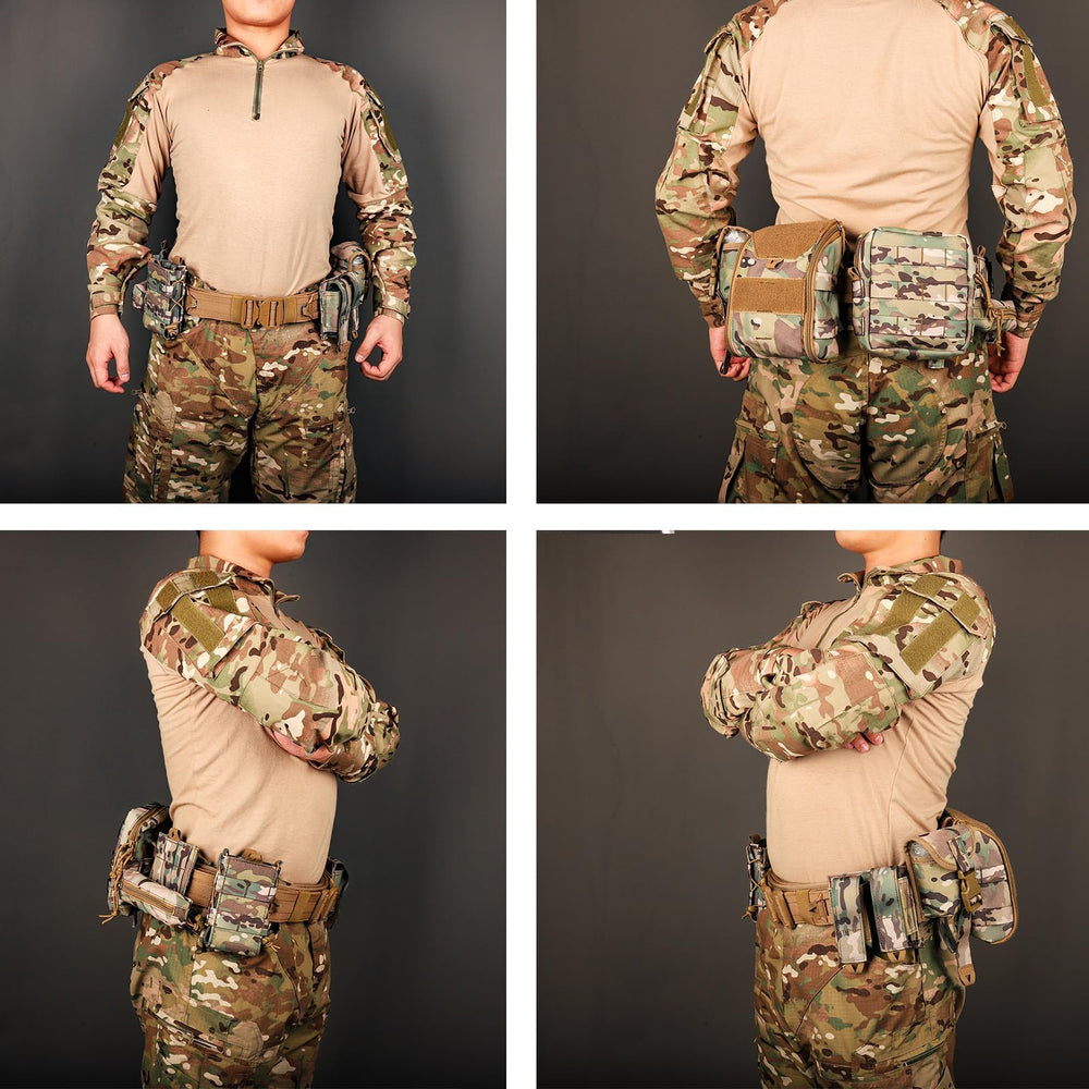 BOMTURN multifunction pouch organized storage for tools and mags.