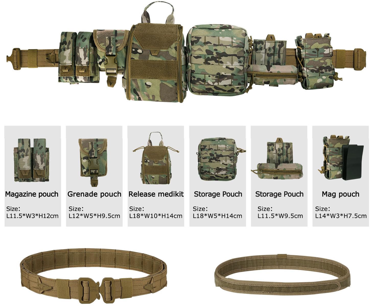 BOMTURN radio pouch keeps comms gear within quick reach.