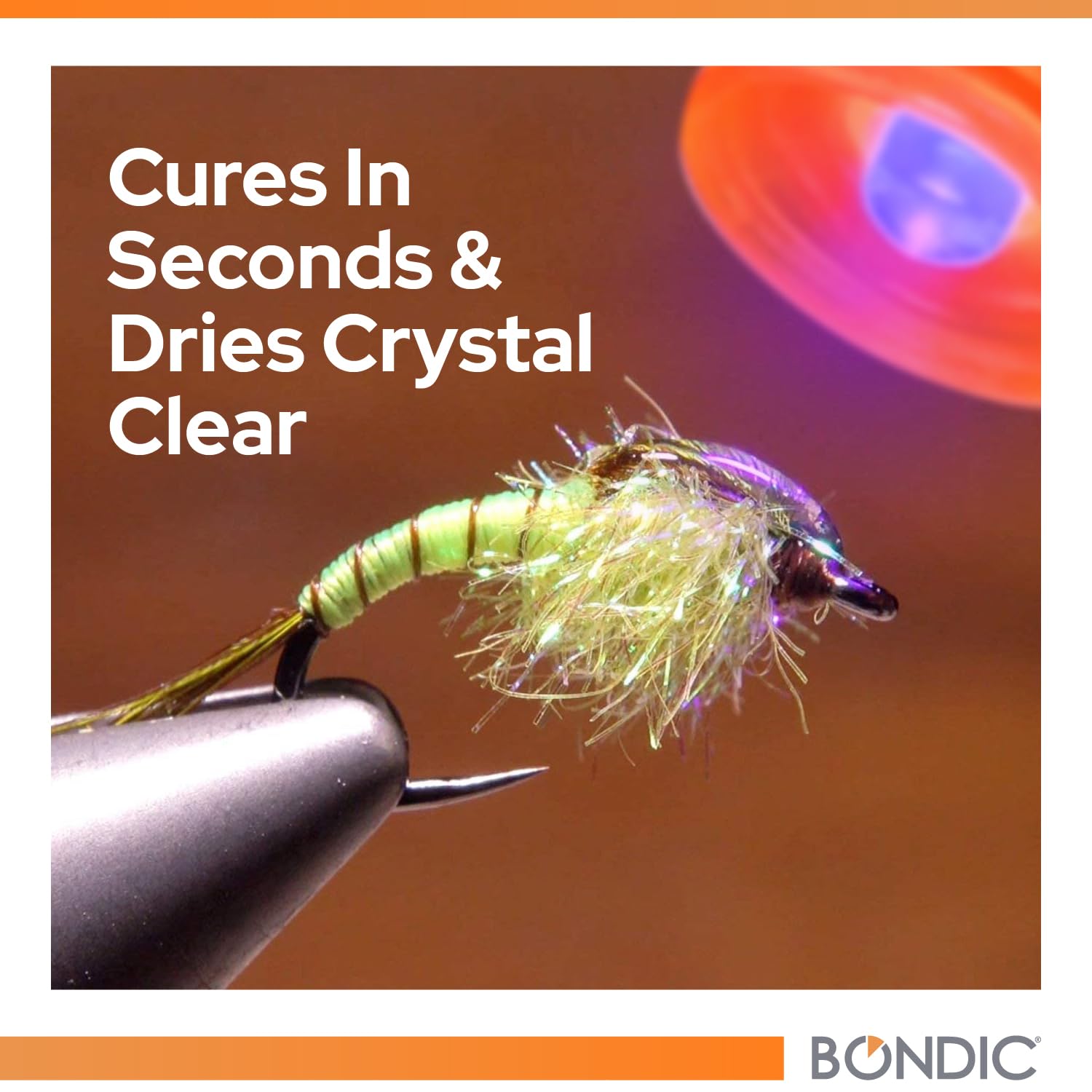 Bondic kit contents in a tin case