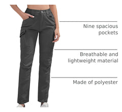 BondiTrekk 9-pockets belt buckle detail enables quick access to essentials.