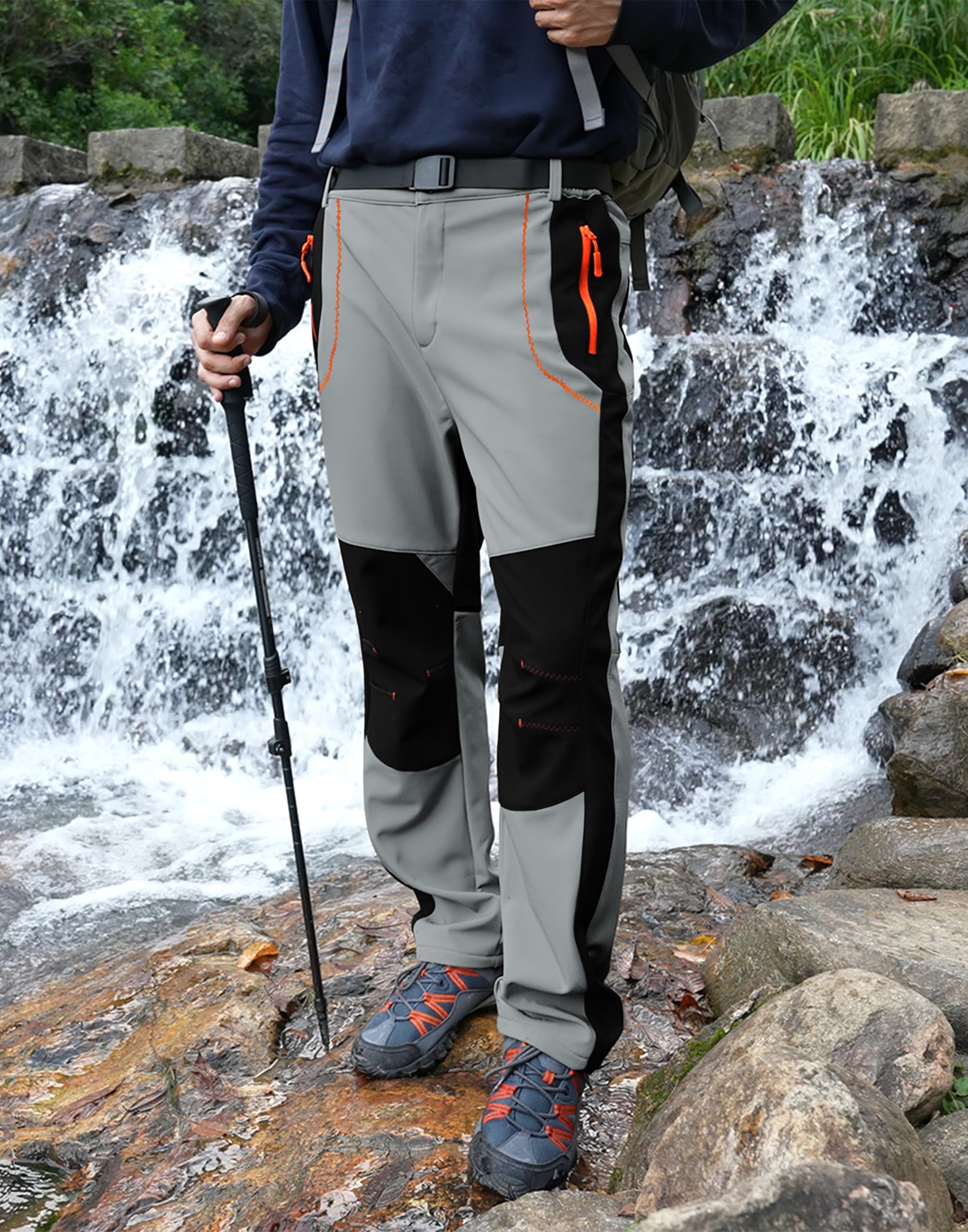 BondiTrekk ripstop fabric pants resist wear in winter terrain