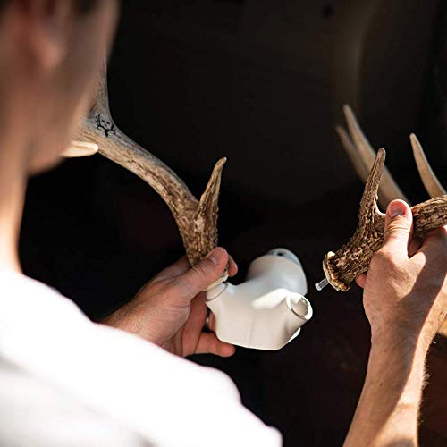 Bone Collector Change Up removable antlers allow easy switching between displays.