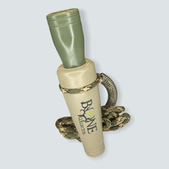 Bone Collector Fawn Bleat Call in field use, versatile for year-round hunting