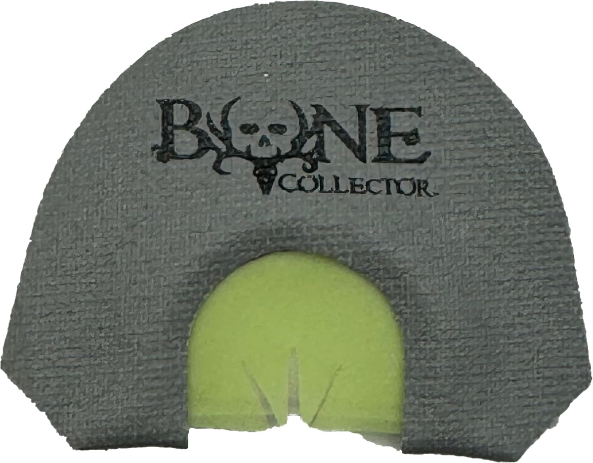 Bone Collector Turkey Track Mouth Call for medium-range calls; easy to use, with lifelike rasp.