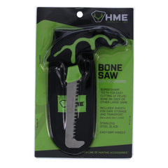 Non-slip grip handle on HME bone saw