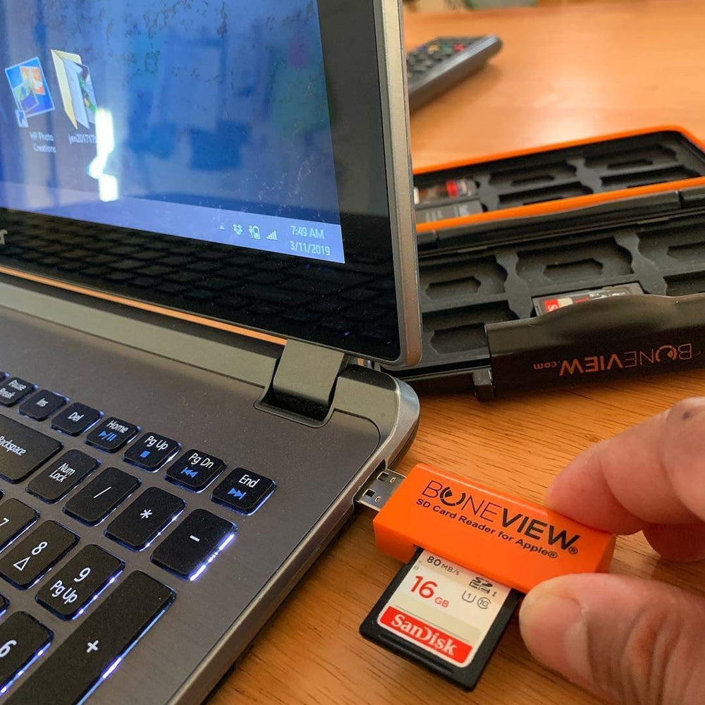 Save, share, and delete directly from memory card