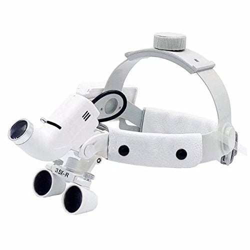 Close-up of BoNew magnifier showing clear optics for component inspection.