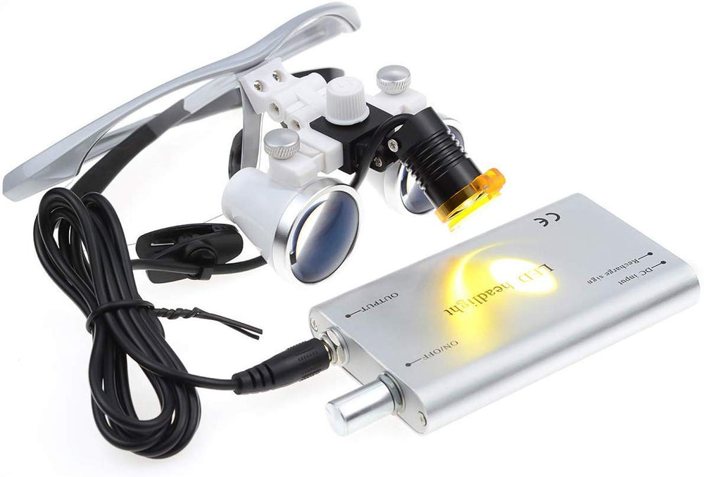 Bonew silver finish loupe adds a sleek, professional look to any toolkit.