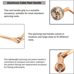 BONKZEBU reel handle installation shown on spinning reel.