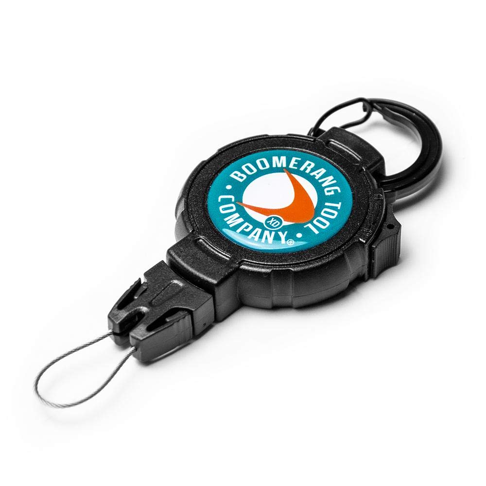 Boomerang Tool Company Xtreme Duty Gear Tether extends to 36 inches for secure on-deck tool management