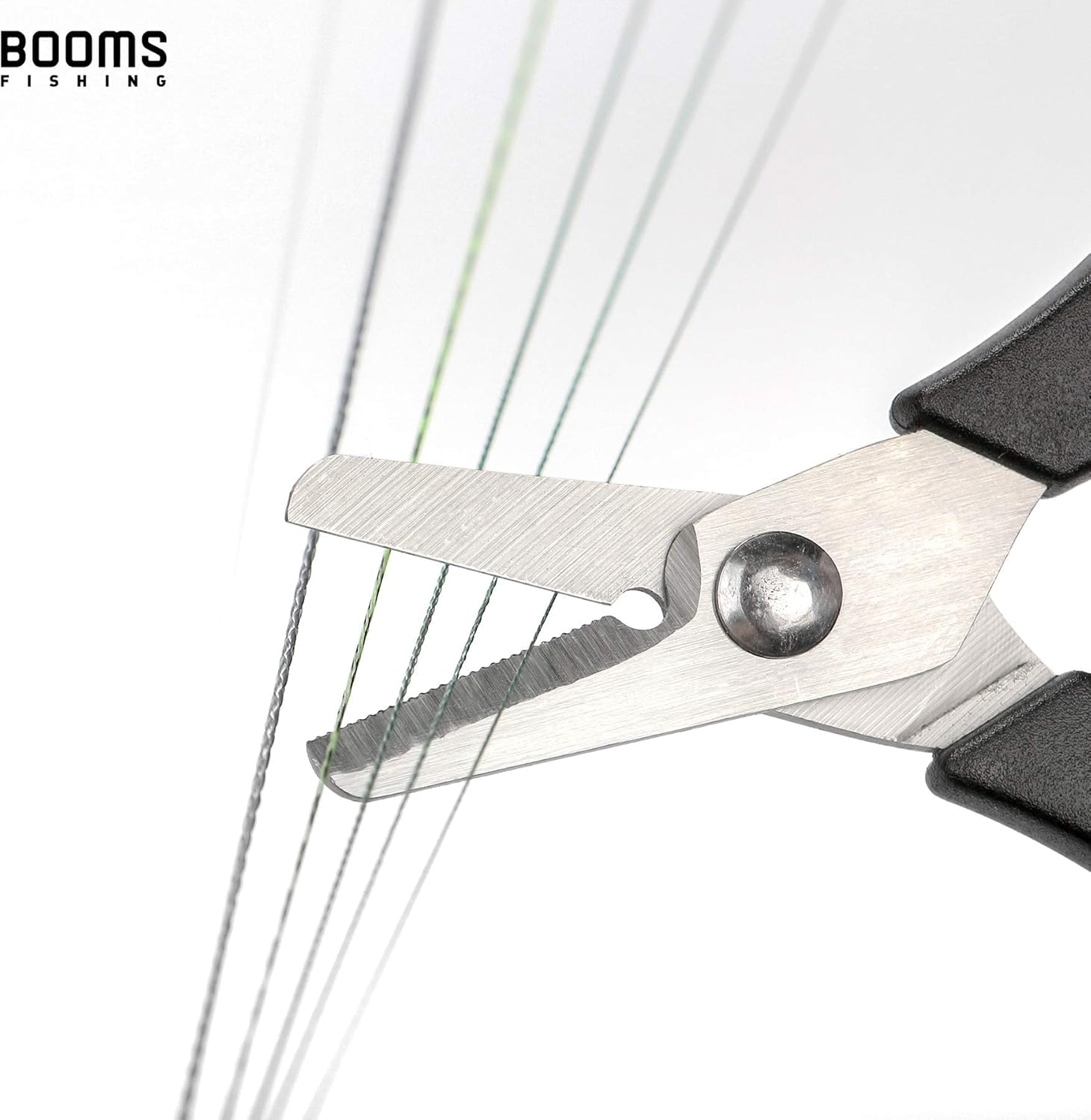 Close-up of micro-serrated blades for clean cuts
