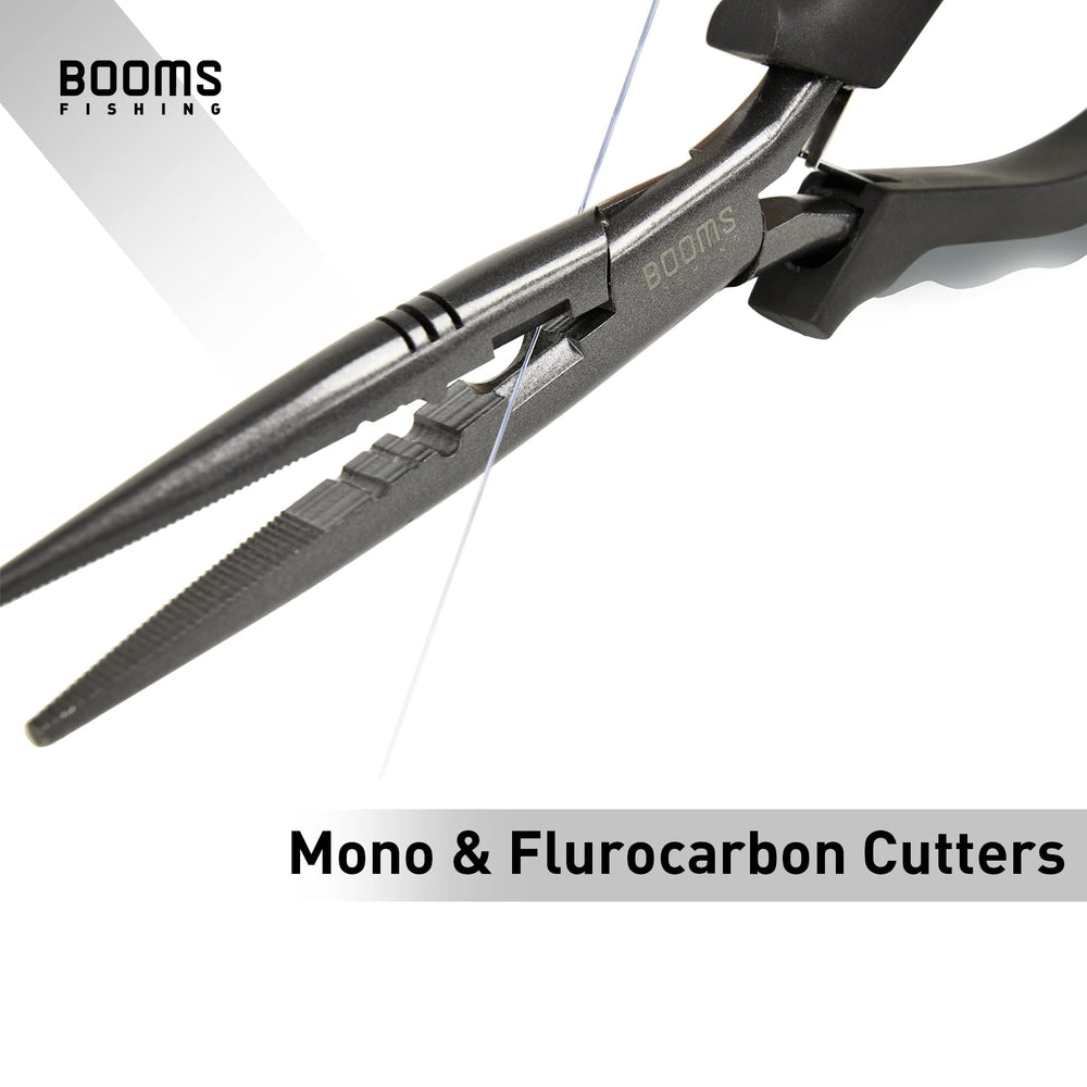 Split ring opener and lure tuning tool with Booms F03 pliers