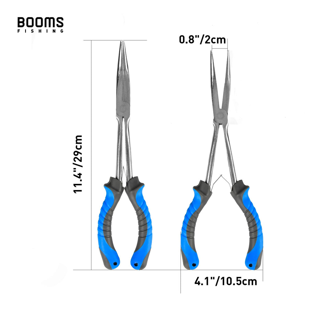 Booms F05 Long Reach Pliers in use removing a fish hook