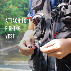 Close-up of knot-tying feature on the FC2 tool