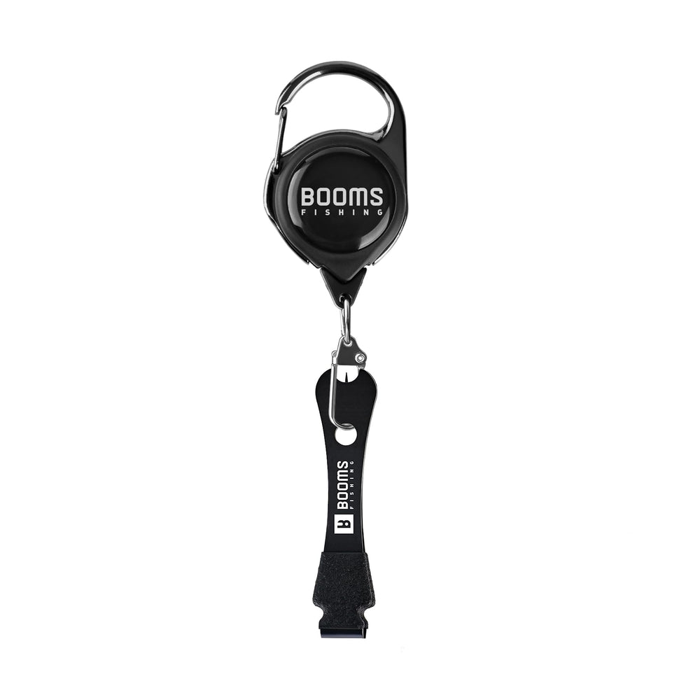 Booms Fishing FC2 knot tying tool in black with 3-in-1 design