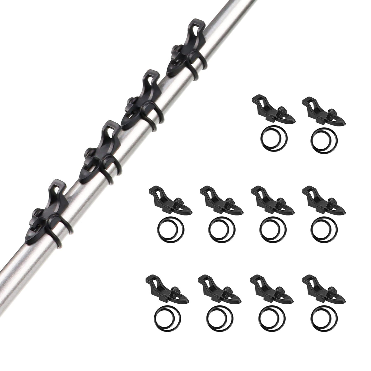 Booms Fishing HK1S hook keeper on fishing rod