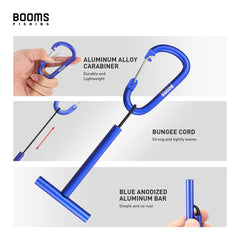 Built-in bungee cord and tension mechanism