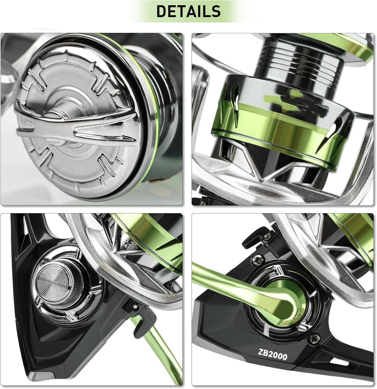 SN3 gear ratio 5.2:1 enables quick line retrieval and efficient handling.