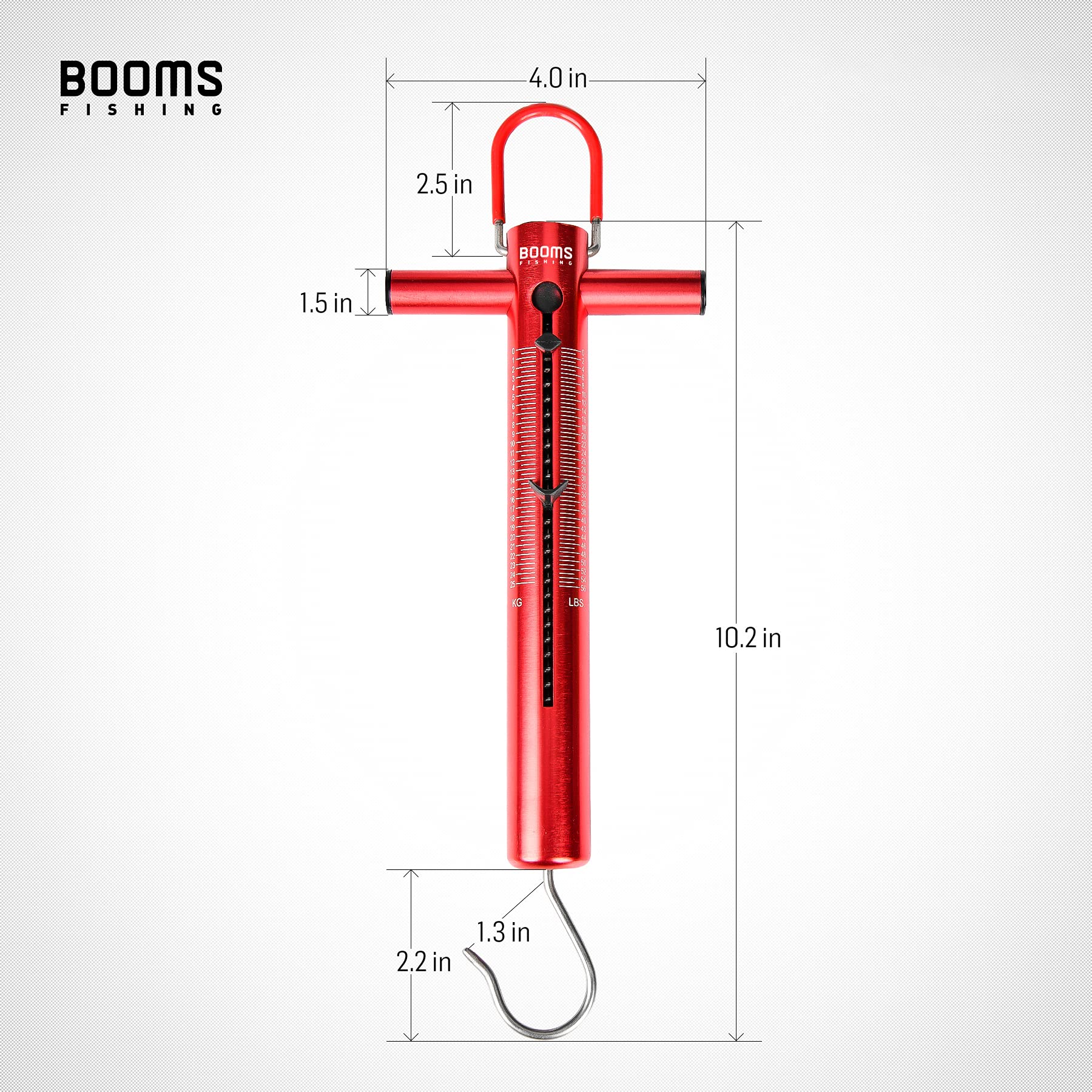 TS1 scale displaying maximum capacity of 50 lb / 22 kg