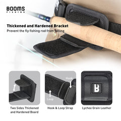 Two-rod capacity demonstration with Booms V05 rod holder mounted