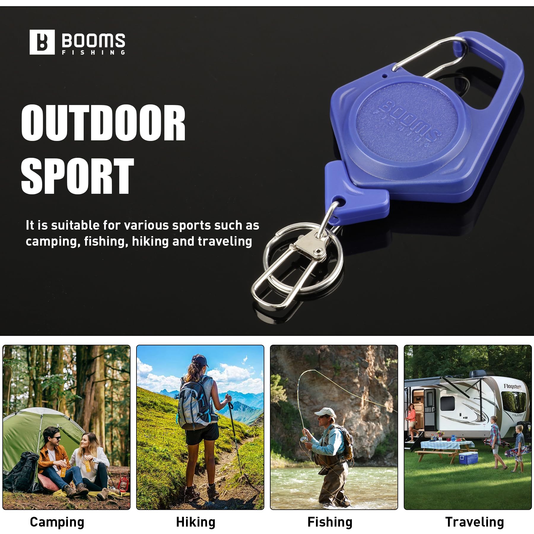 Suitable for freshwater and saltwater fishing