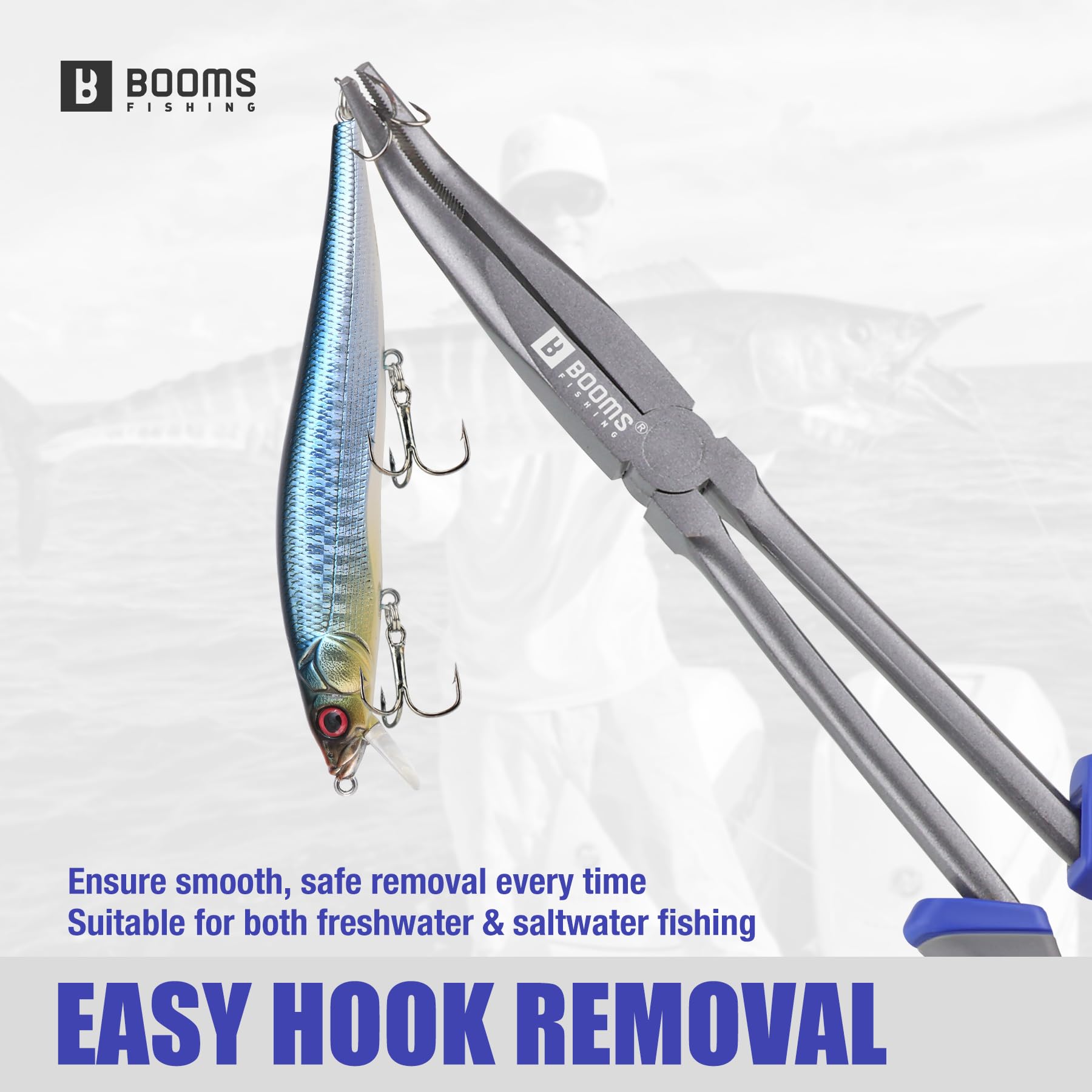 Adjustable lanyard included with Booms XW11 pliers