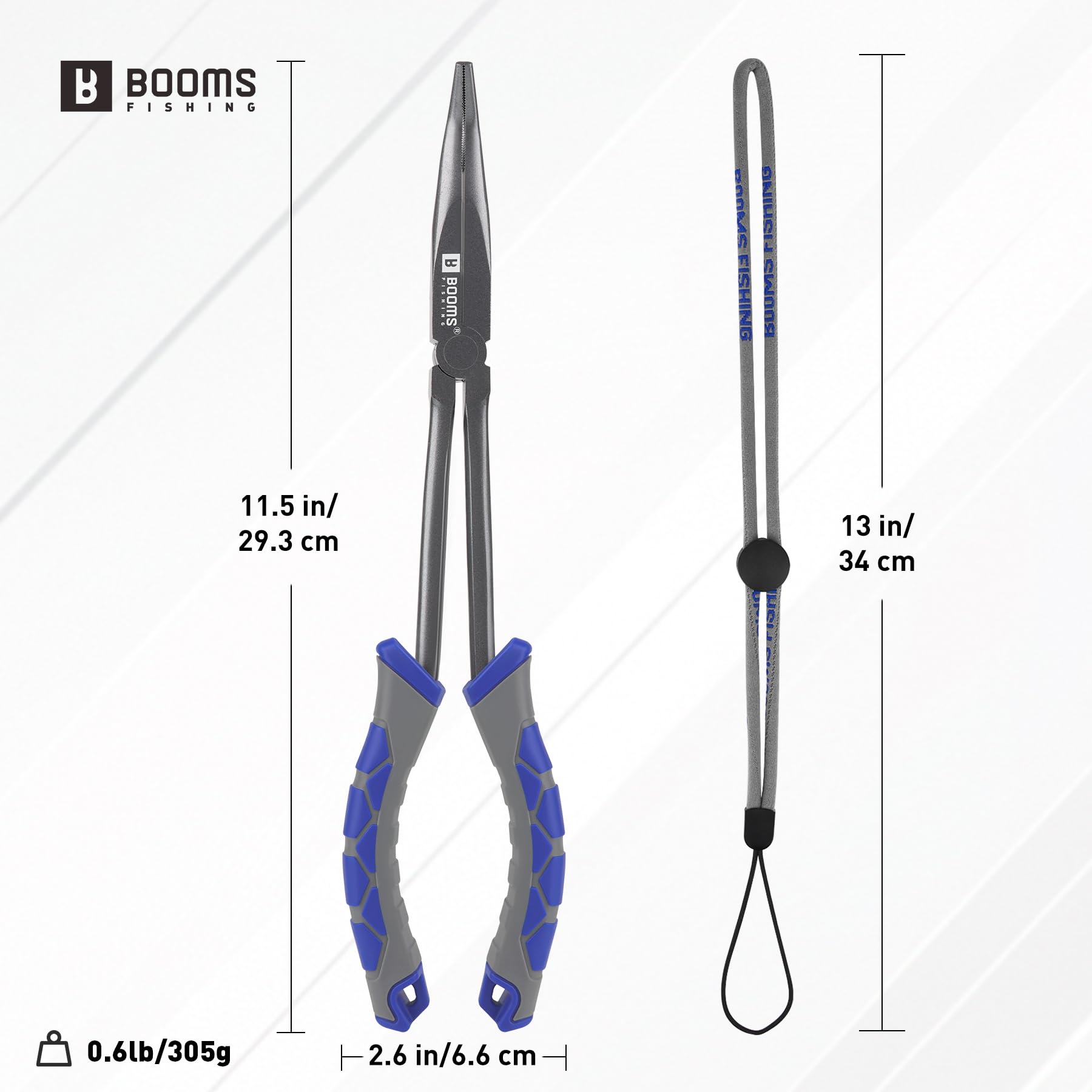 Bent nose design for tight spaces on Booms XW11