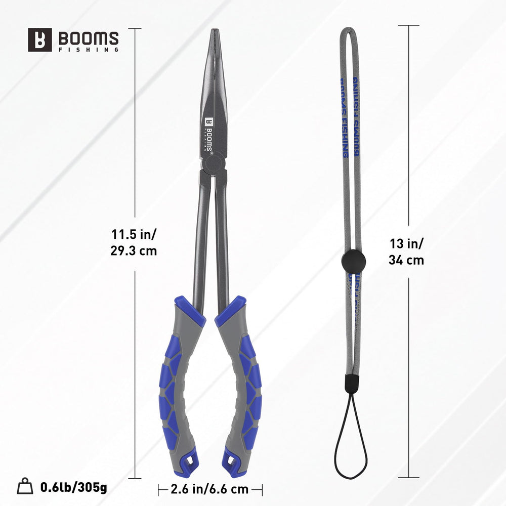 Bent nose design for tight spaces on Booms XW11
