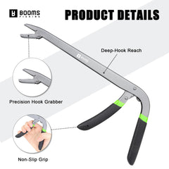 Ergonomic handle for secure, comfortable grip