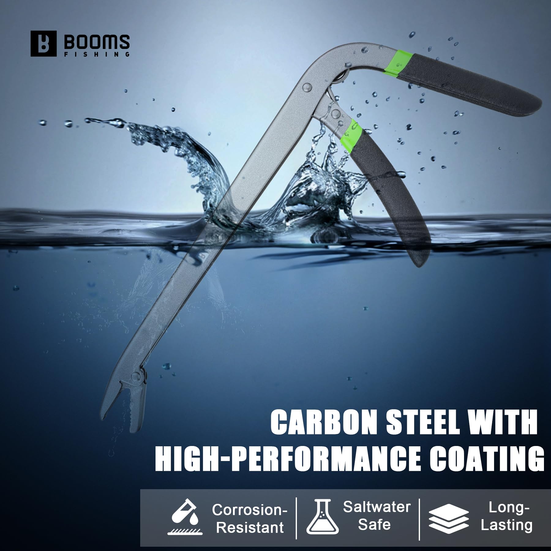 Stainless steel hook remover with quick-release mechanism