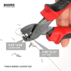 Side view of Booms Fishing CP2 crimping pliers