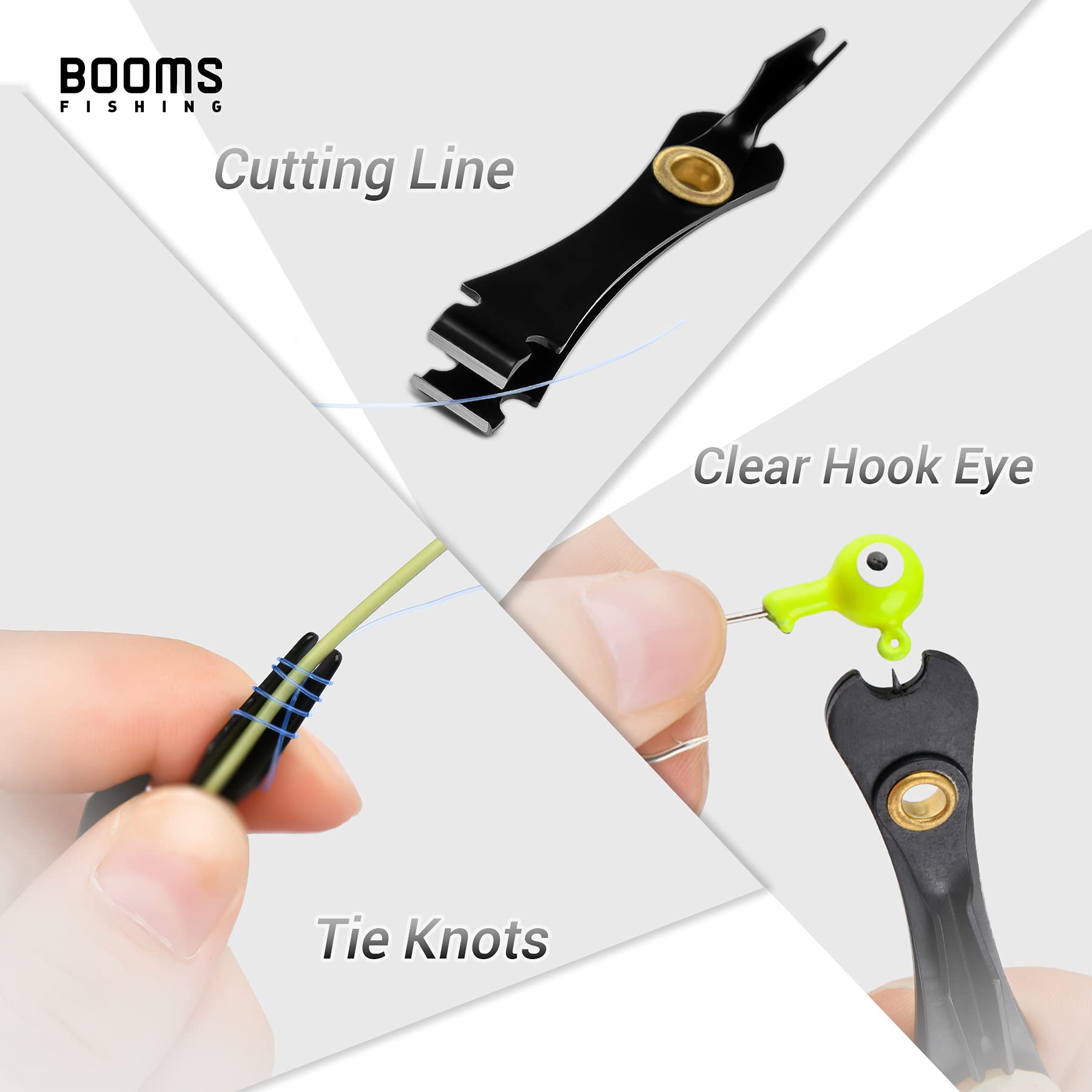 Tie fast combo tool shown in action