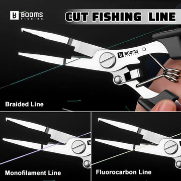 Lightweight compact Booms H01 fishing pliers