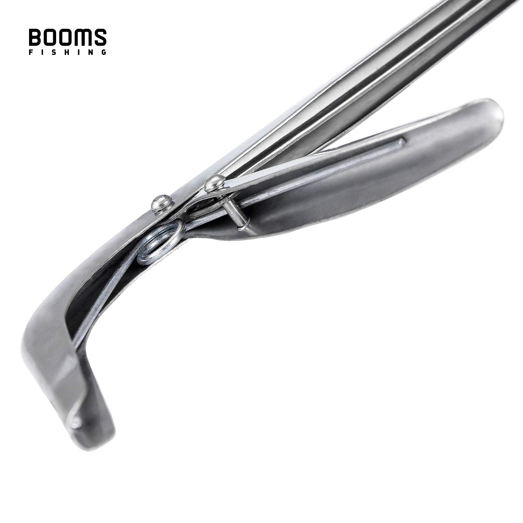 Close-up of corrosion-resistant stainless steel construction