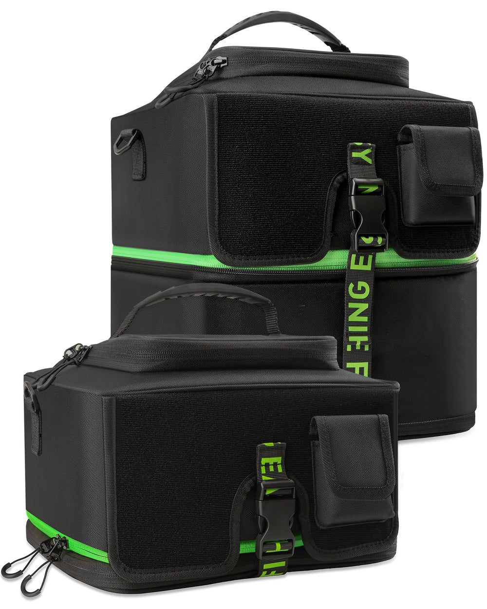 Booms Fishing RC4 Expandable Reel Bag front view