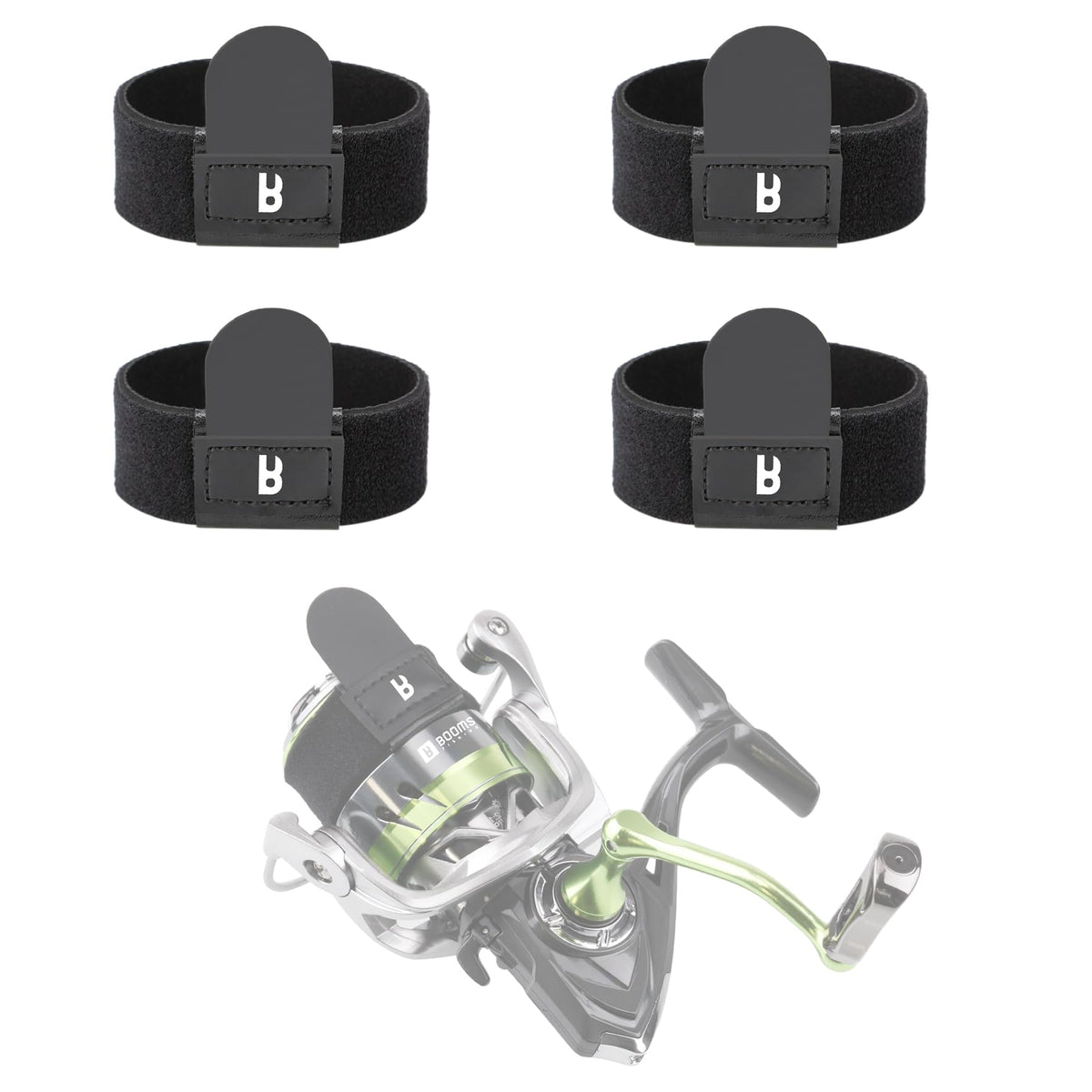 Booms SB1 four-pack reel belts packaging image