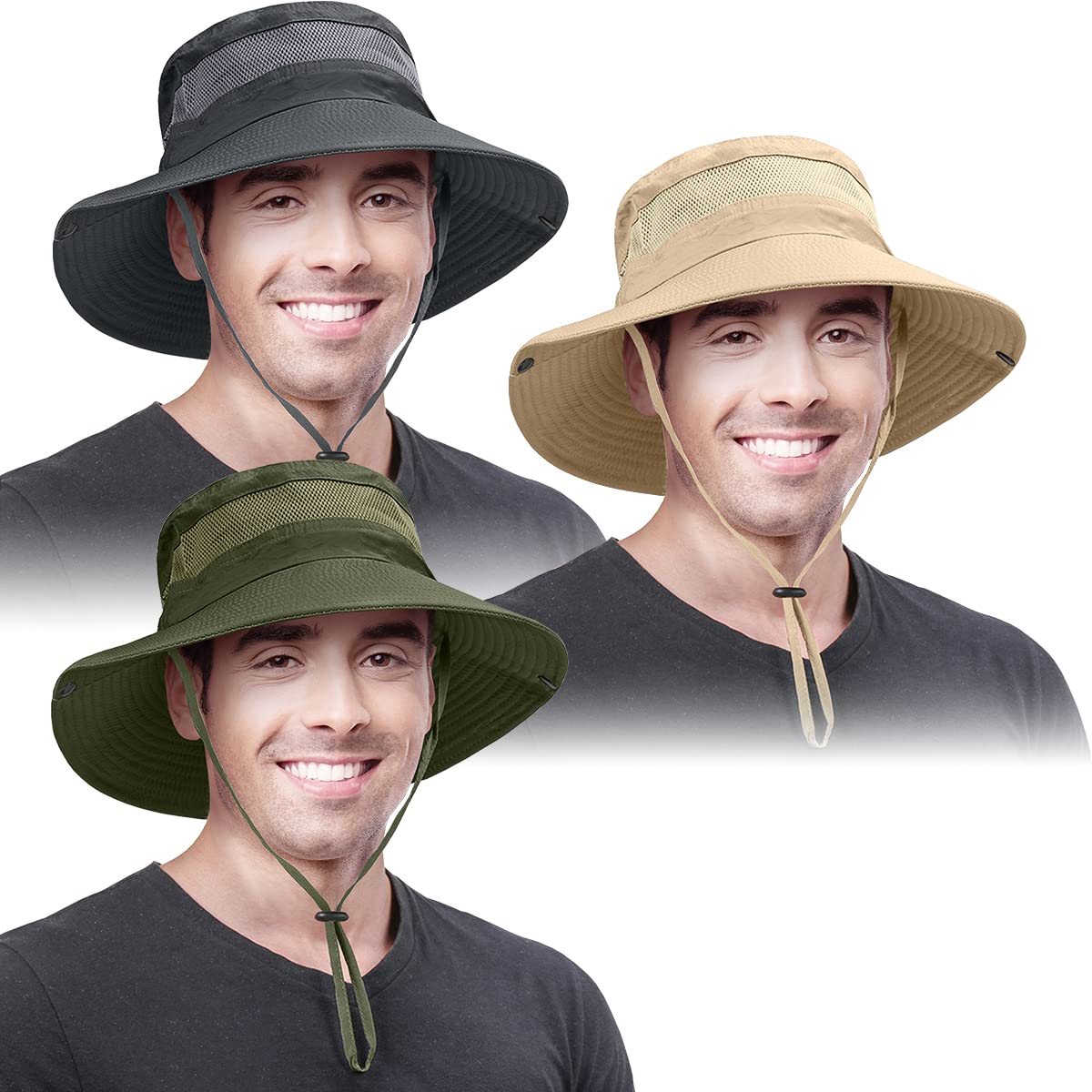 Outdoor use: beach, fishing, hiking, safari, gardening