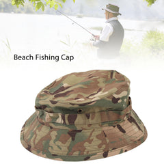 Adjustable drawstring and buckle on Boonie hat