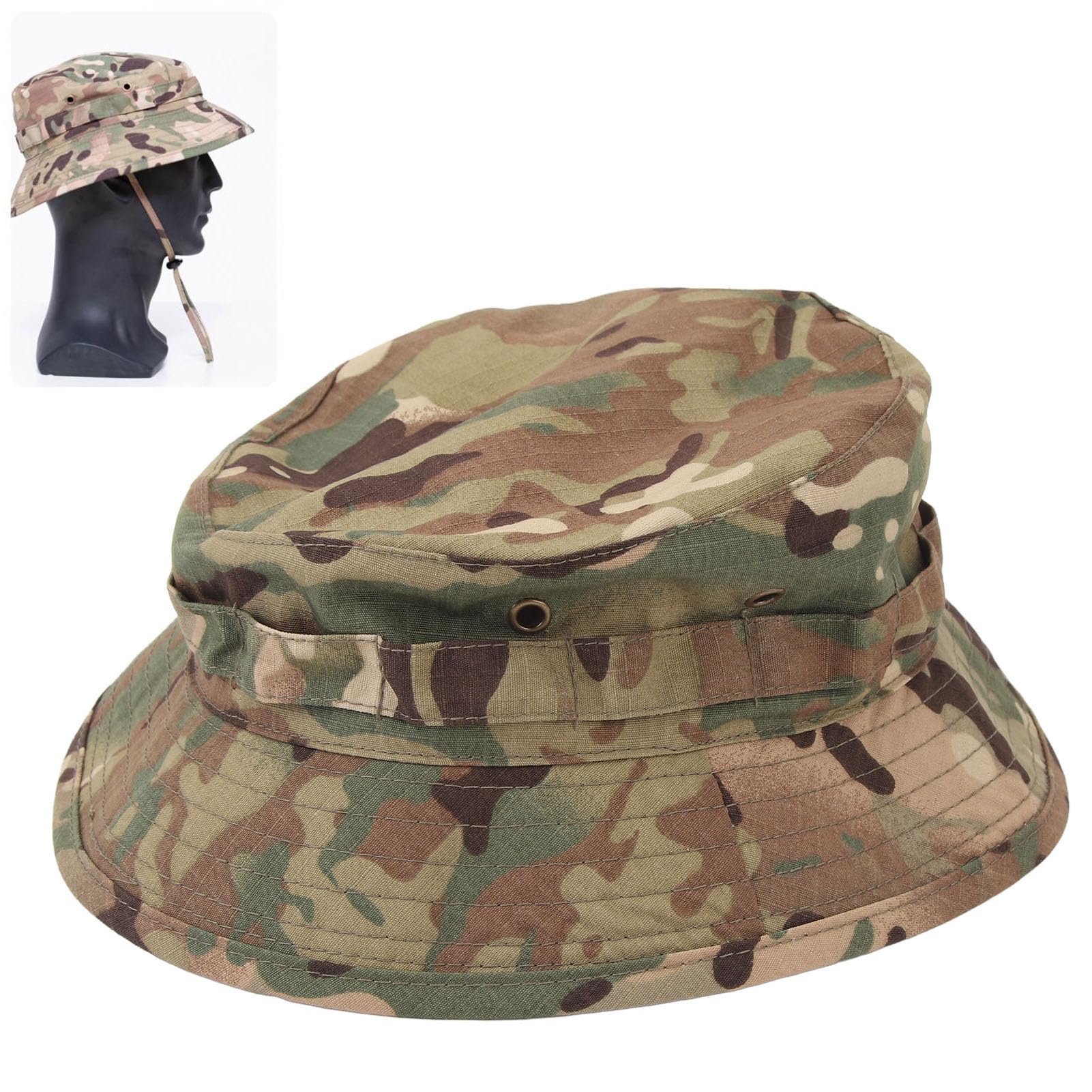 Jungle expedition with Boonie hat