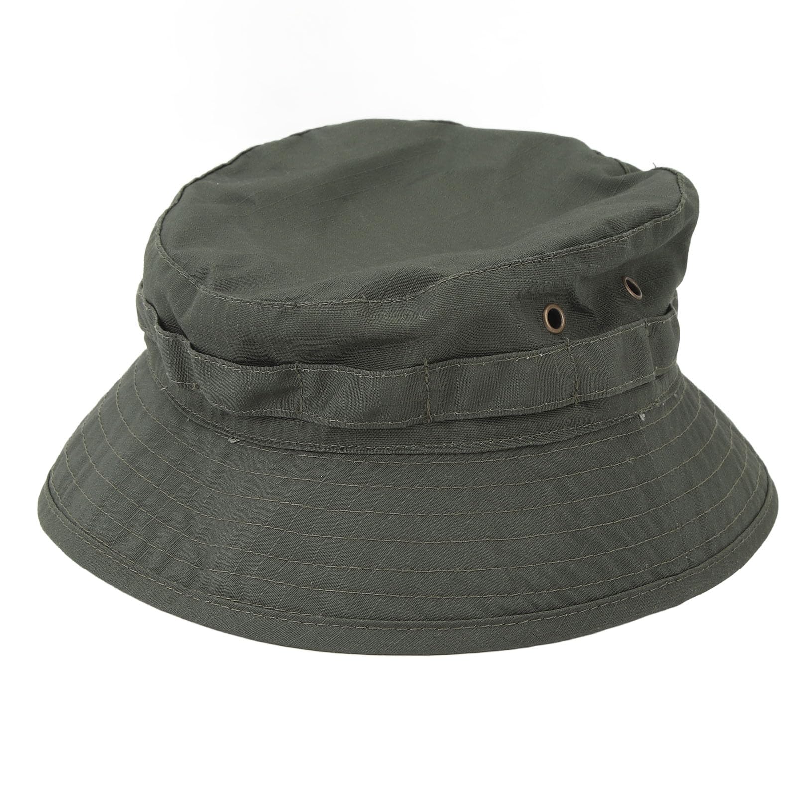 Close-up of adjustable drawstring buckle on Boonie Hat