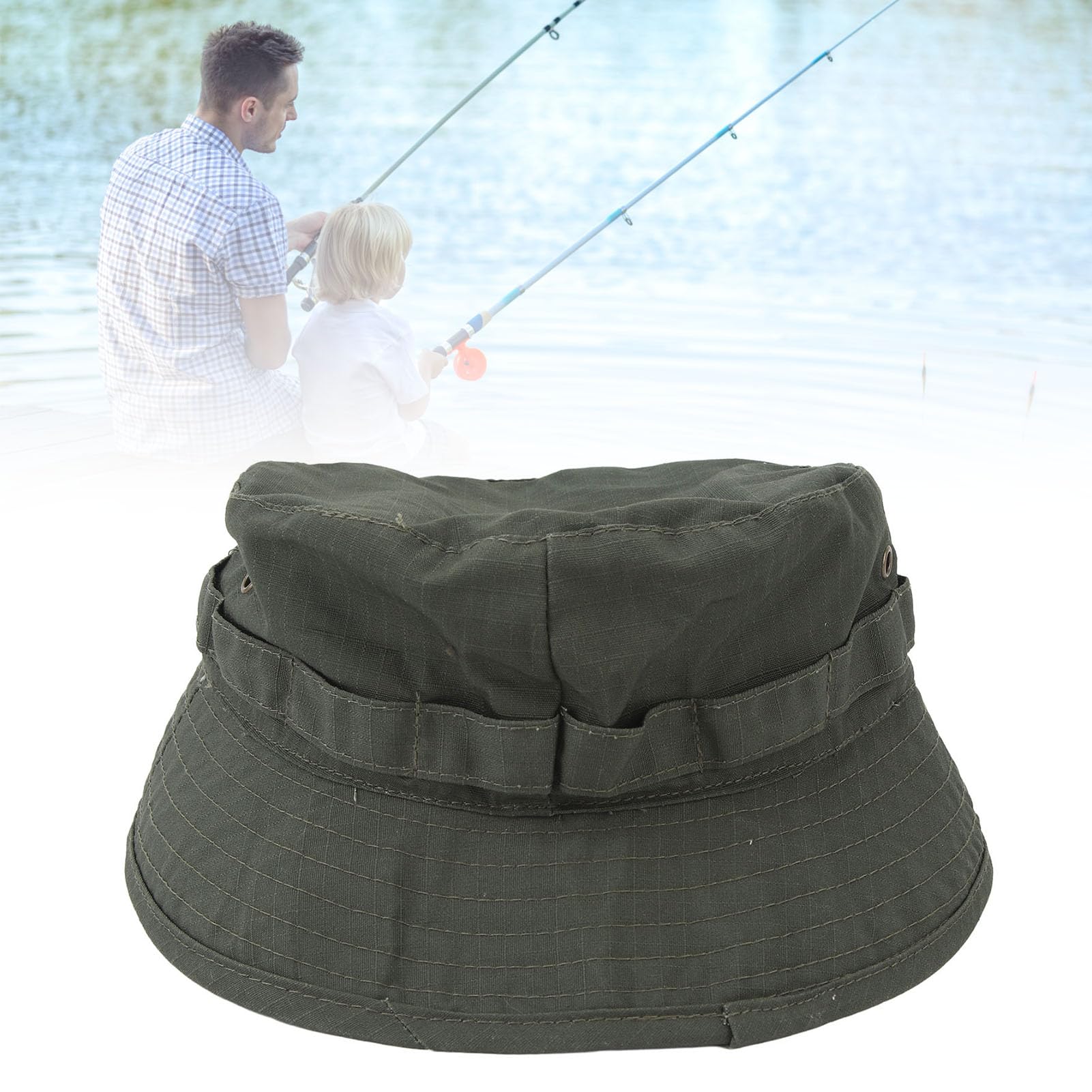 Boonie Hat in outdoor jungle setting