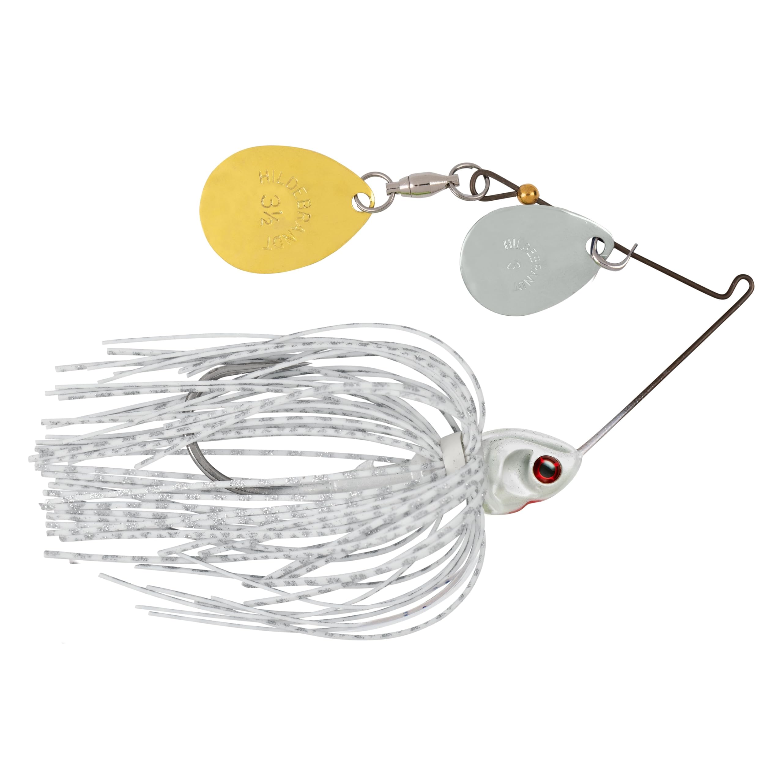 Booyah Covert Finesse Double Colorado blades deliver strong vibration for dirty water bass