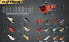Booyah Hard Knocker Rayburn Red with ultra sharp treble hook for quick bites