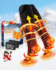 Bopoid heated socks app control interface for precise temperature management on the go.