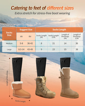 Bopoid heated socks packaging shown as a gift-ready winter gift option.