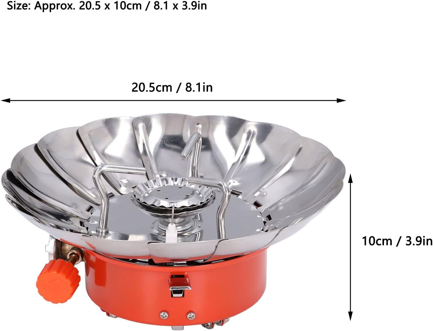 BORD ABSTRACT foldable arms adapt to any pot size for versatility.