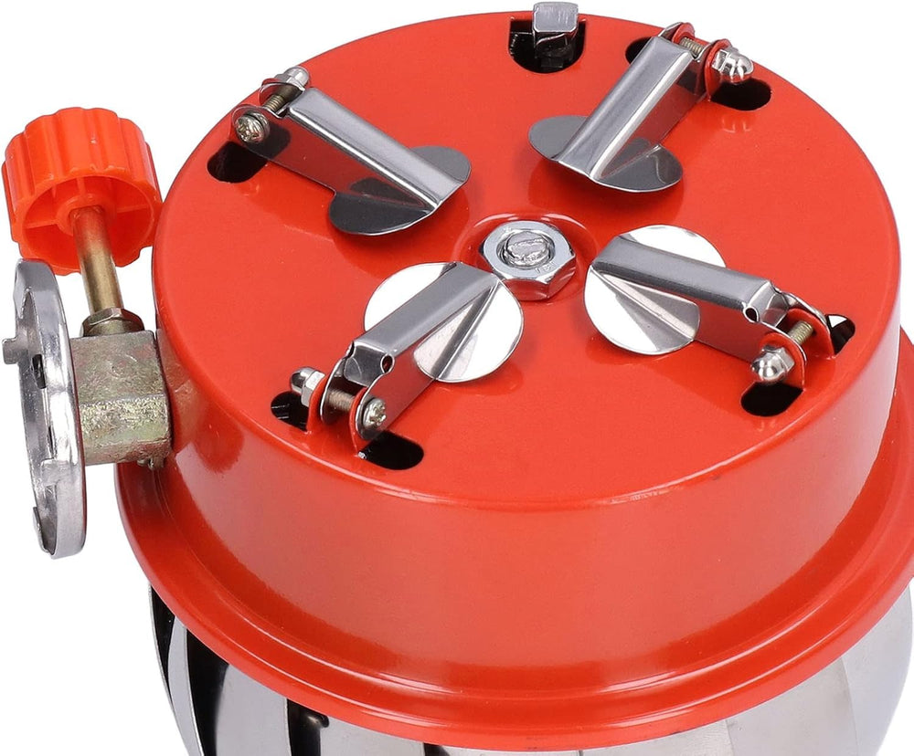 BORD ABSTRACT standard propane canister setup supports reliable fuel access.